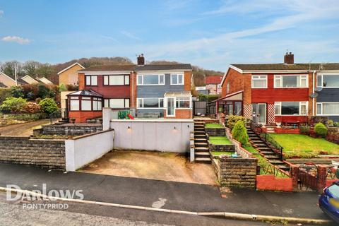 3 bedroom semi-detached house for sale, Coed Isaf Road, Pontypridd