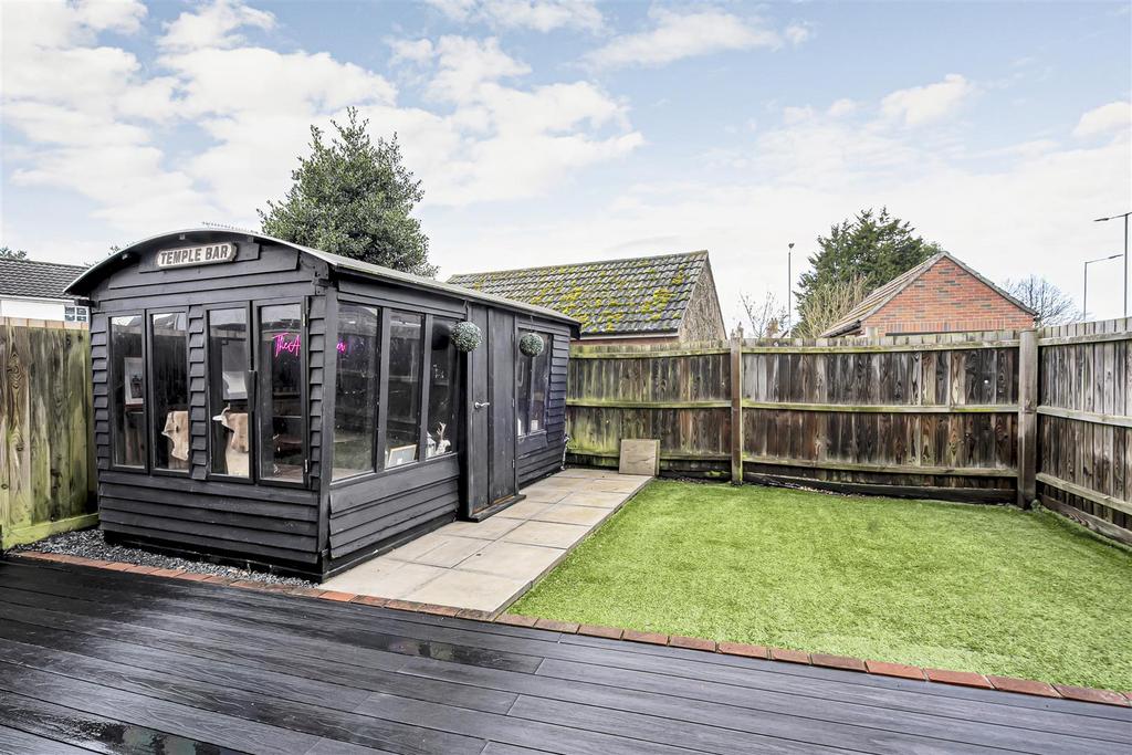 Rear garden