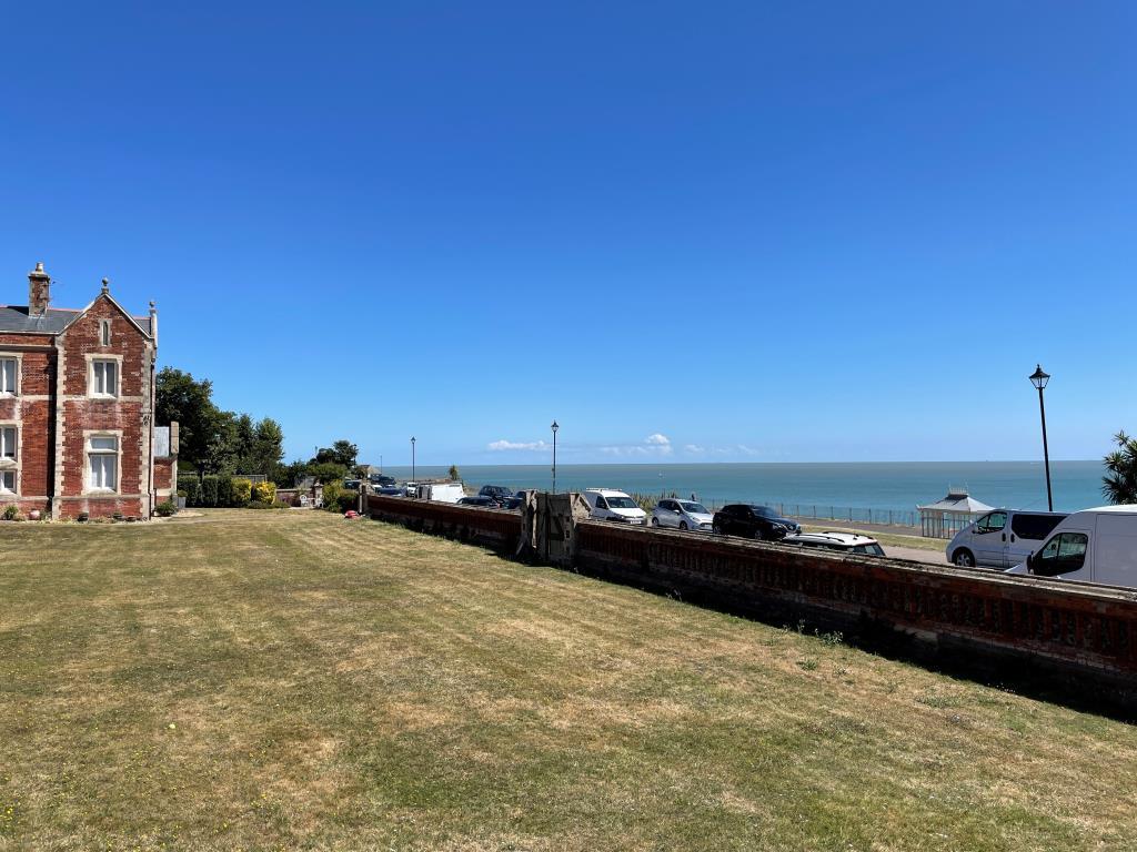View from outside towards sea