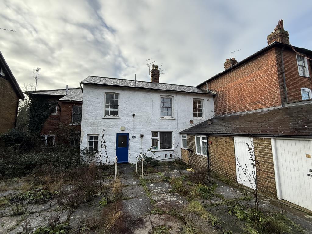 Rear View of Period House Arranged as Four Flats