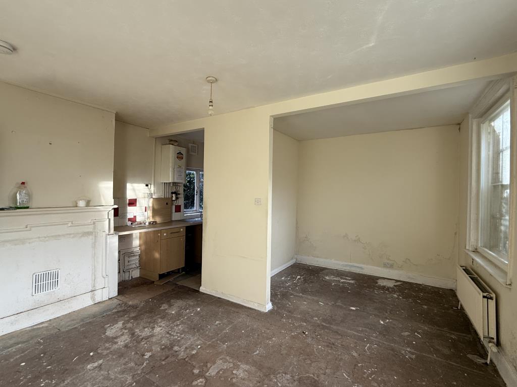 Living Room & Bedroom in Flat 2 of Period House Ar