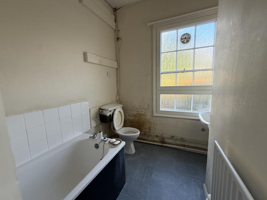 Bathroom in Flat 3 of Period House Arranged as Fou