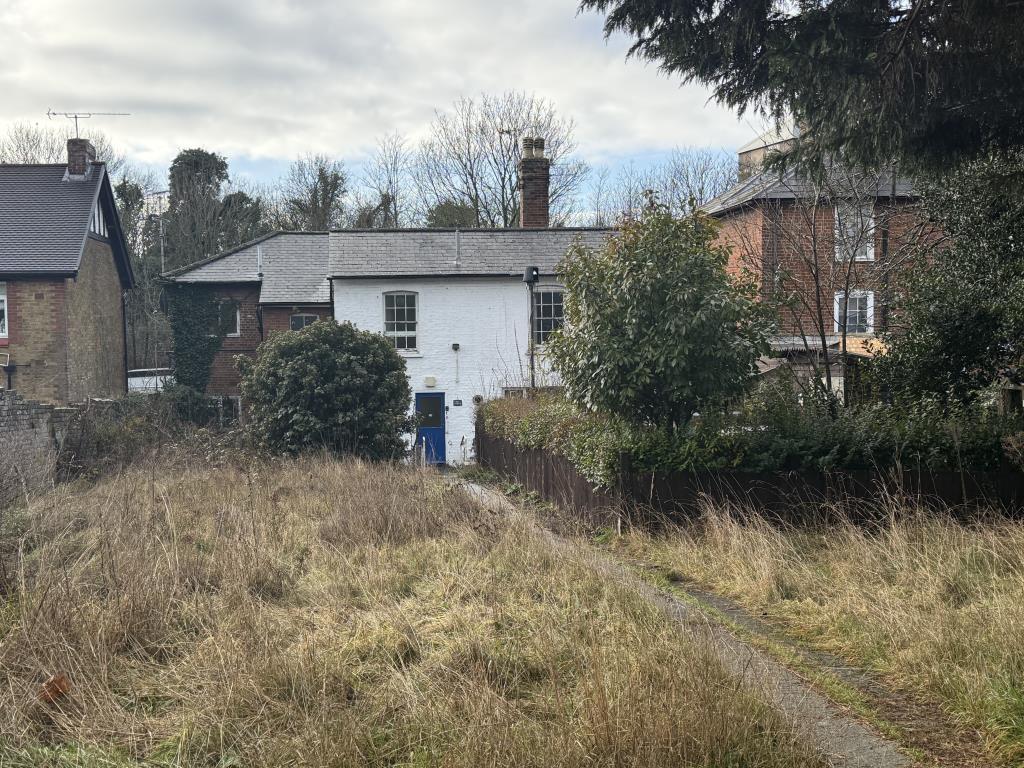 View of Rear Garden of Period House Arranged as Fo