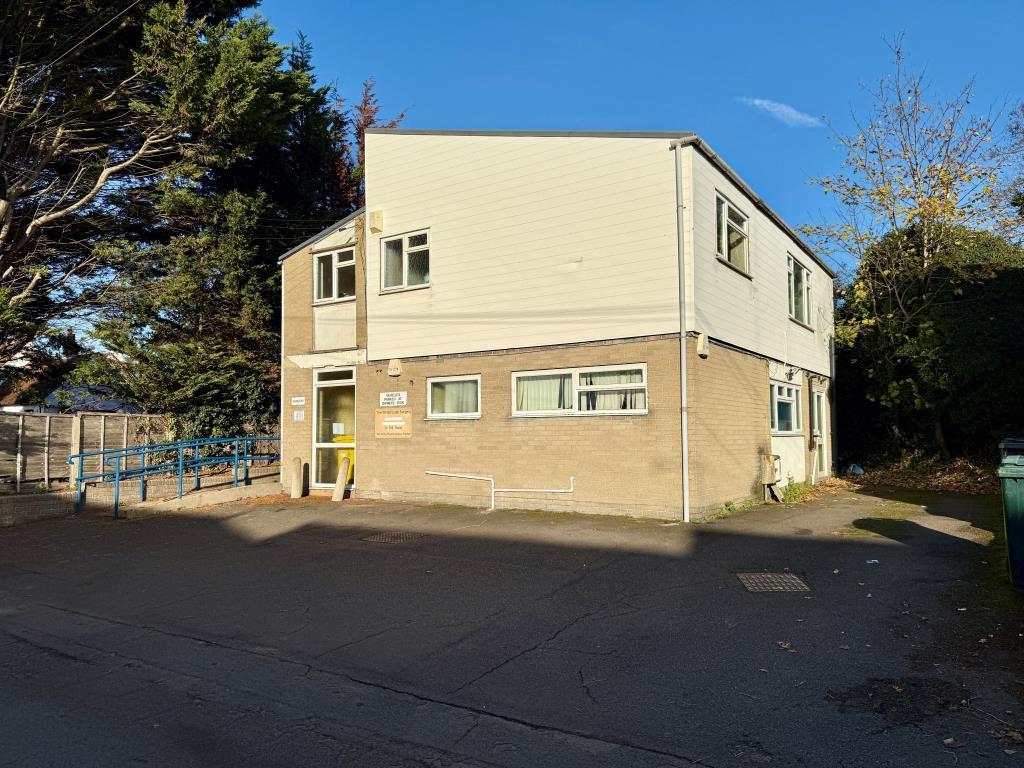 Detached building with parking