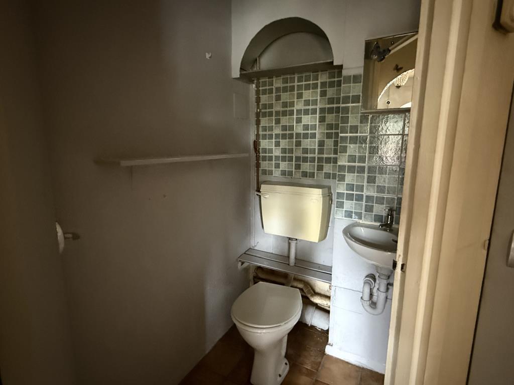 Downstairs Cloakroom in house in need of refurbish