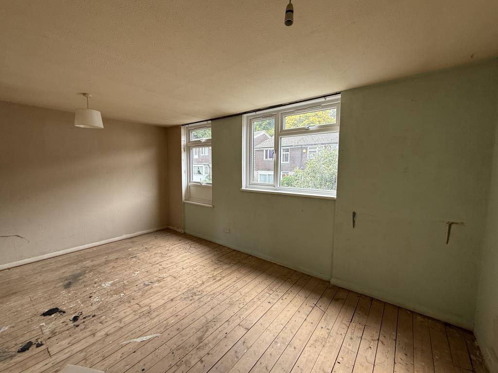 Bedroom 1 in house in need of refurbishment