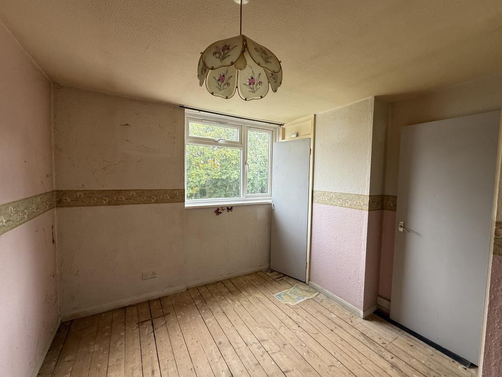 Bedroom 2 in house in need of refurbishment