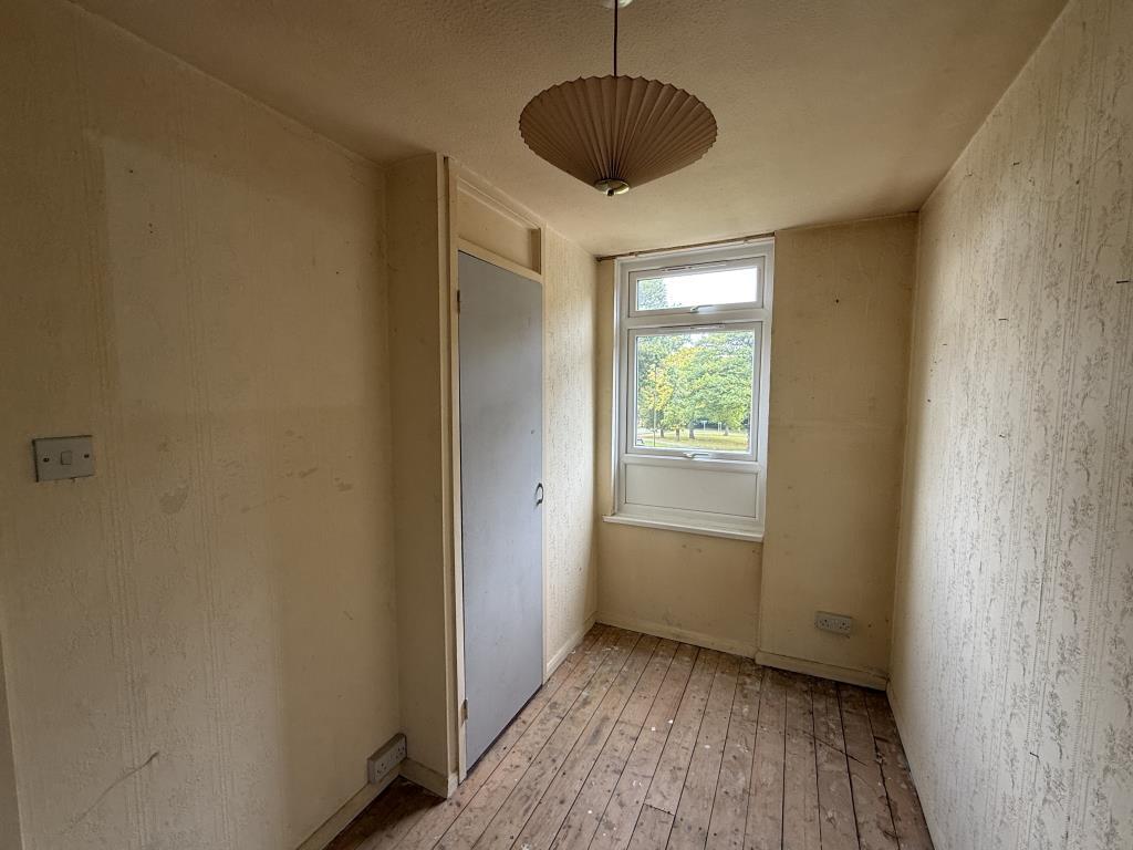 Bedroom 3 in house in need of refurbishment