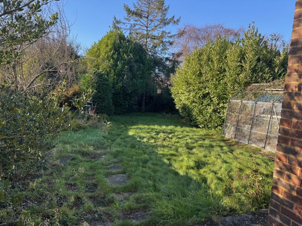 Rear garden