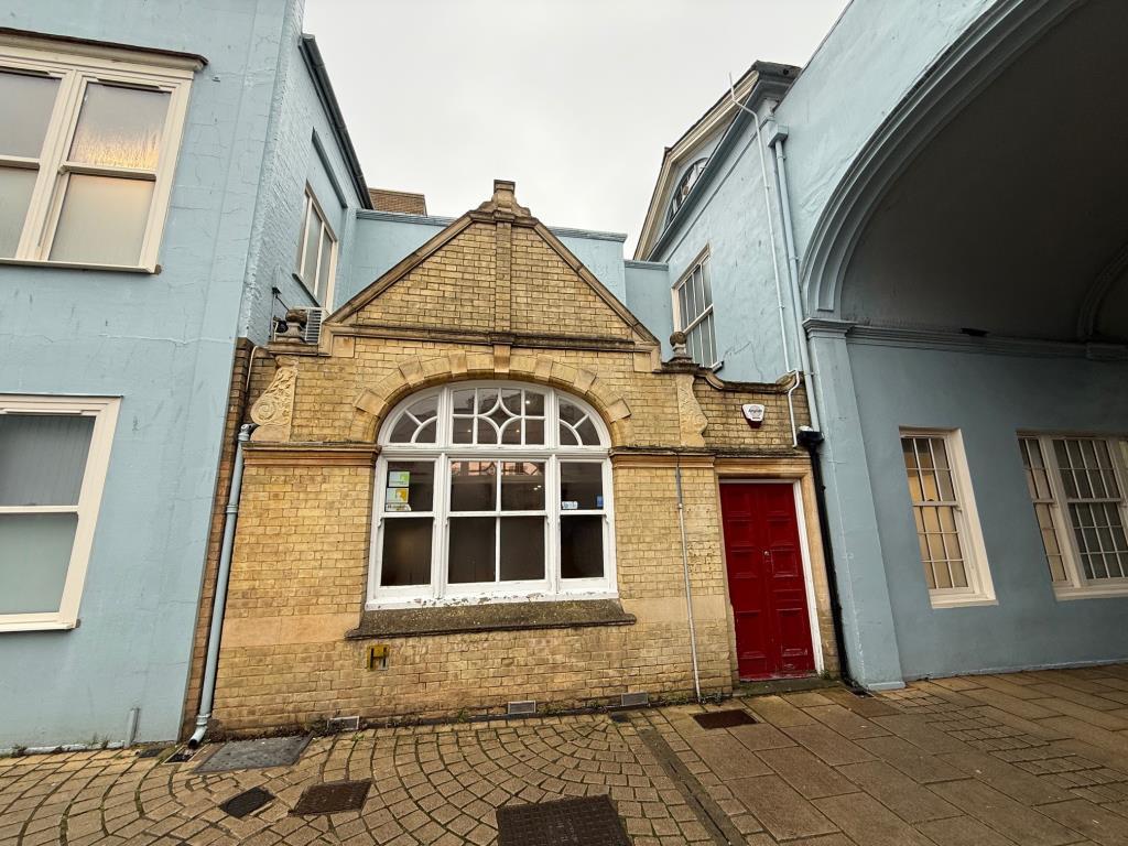 Entrance to the building
