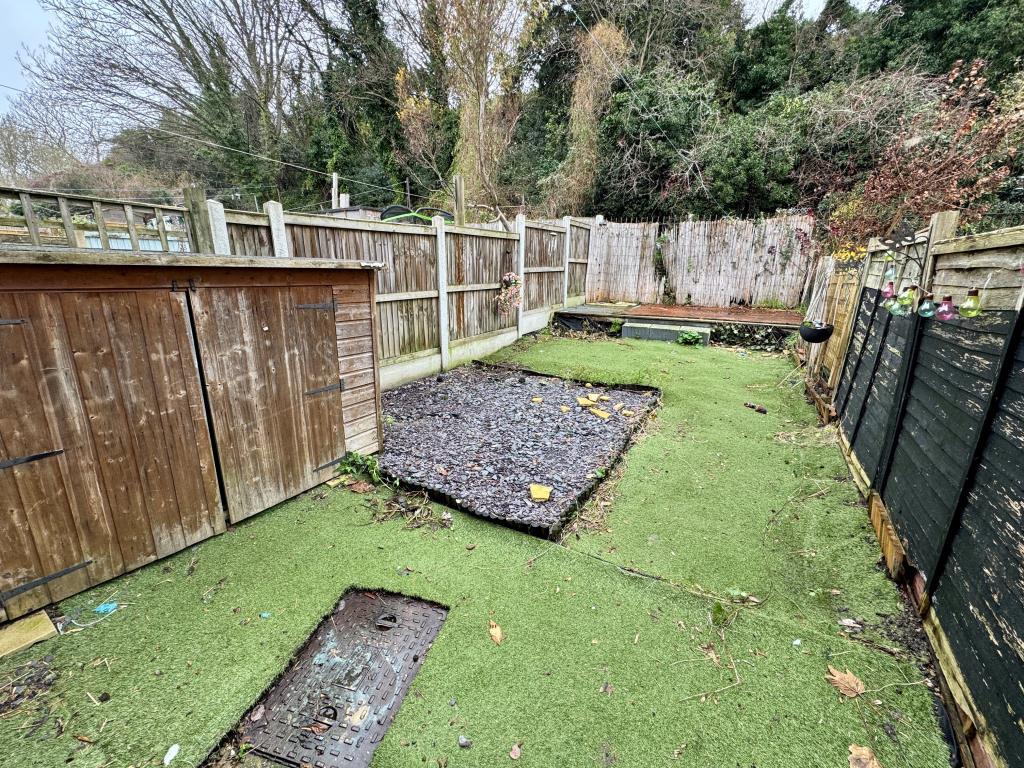 Rear garden