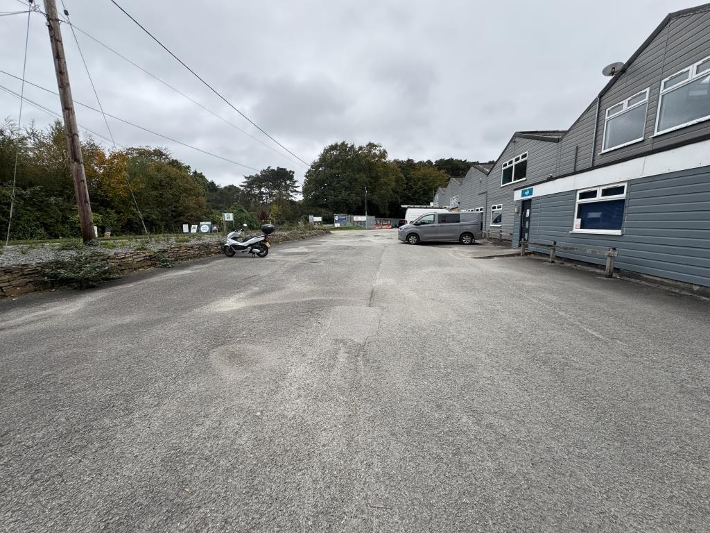 Front parking area