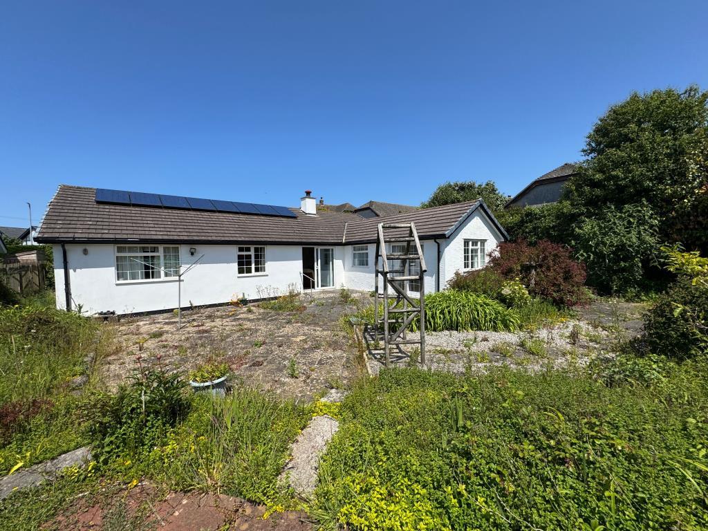 Rear elevation and garden