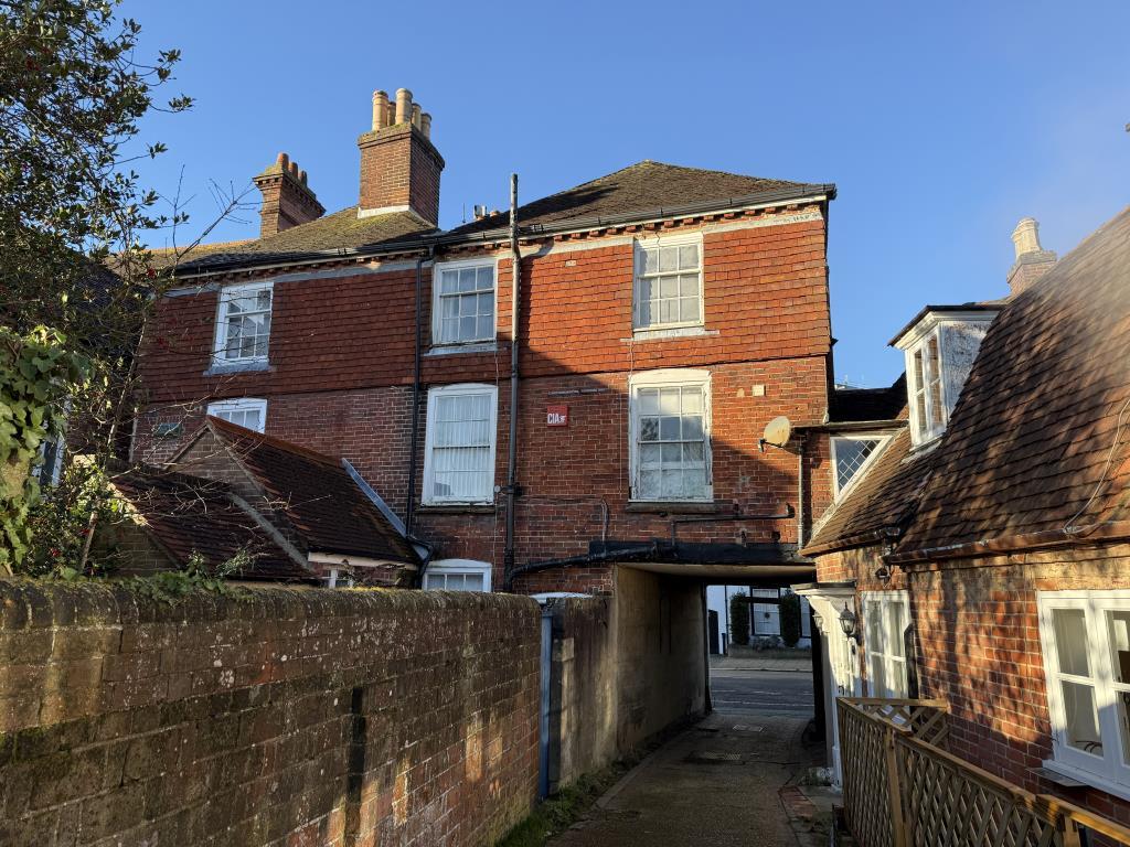 Rear of property showing access under building