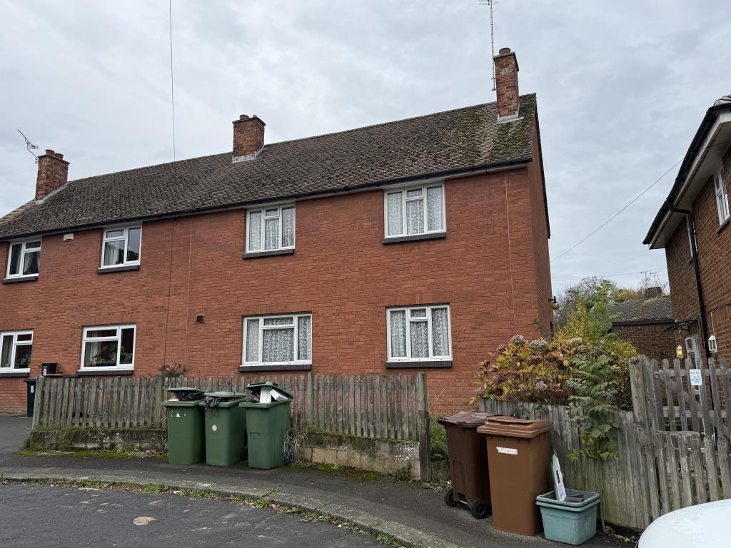 Front view of House in need of refurbishment