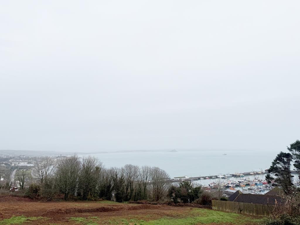View from land