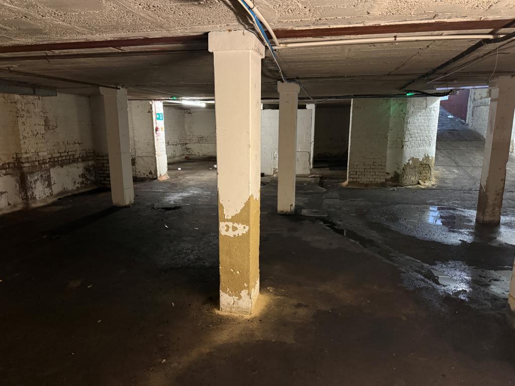 View of lower ground floor from front
