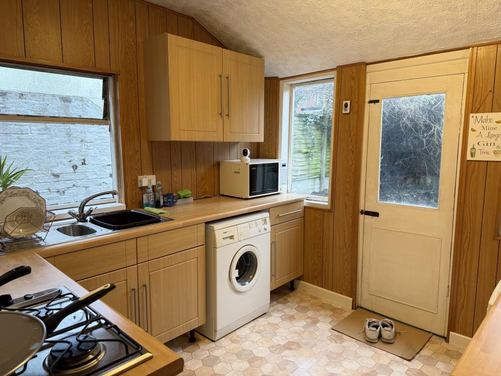 Kitchen with fitted units