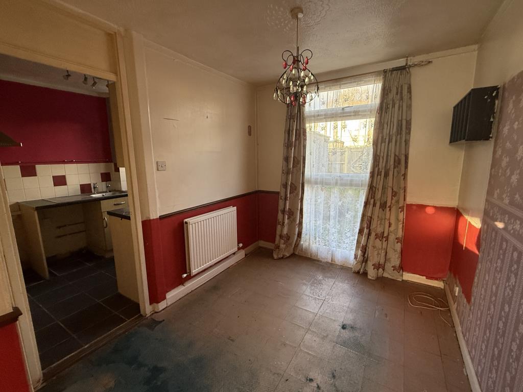 Dining Room in House in Need of Improvement