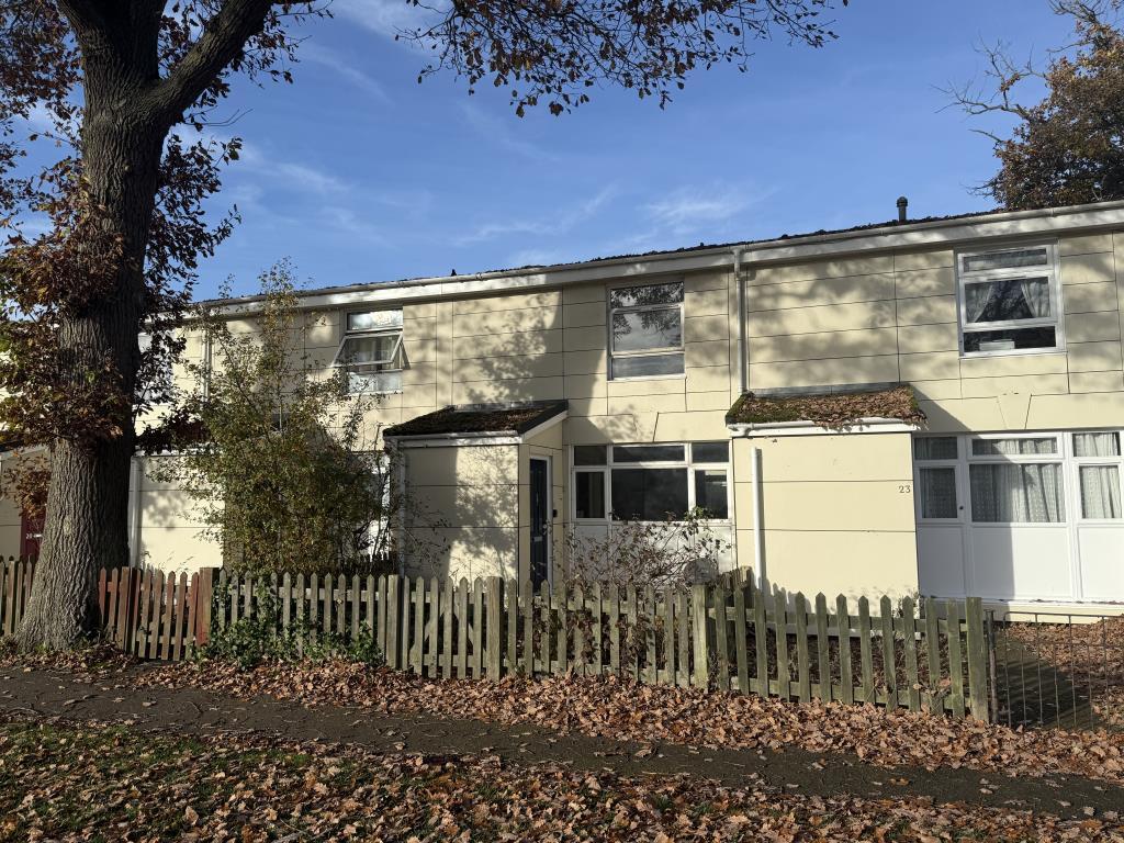 Front view of House in Need of Improvement