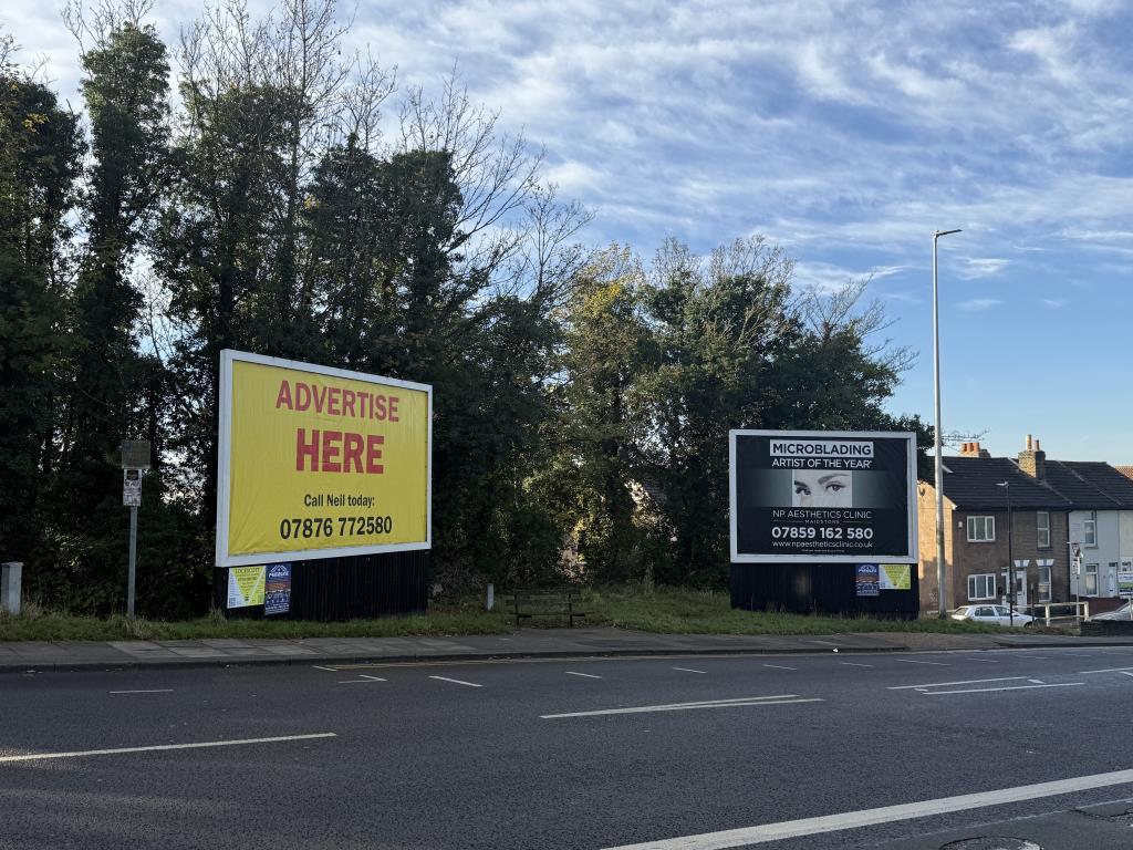 And with Advertising Hoardings