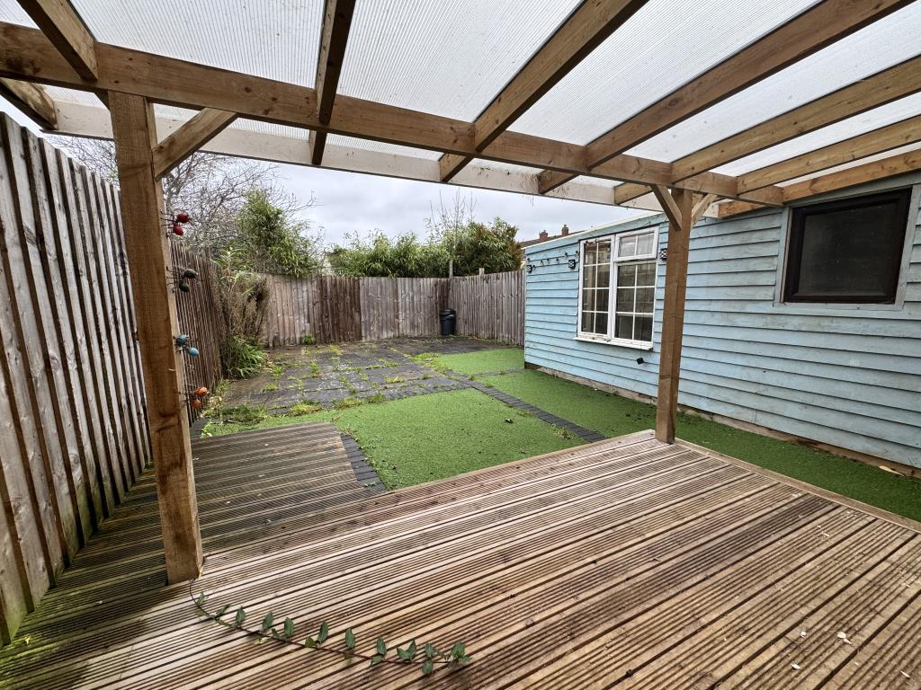 Decking in Rear Garden