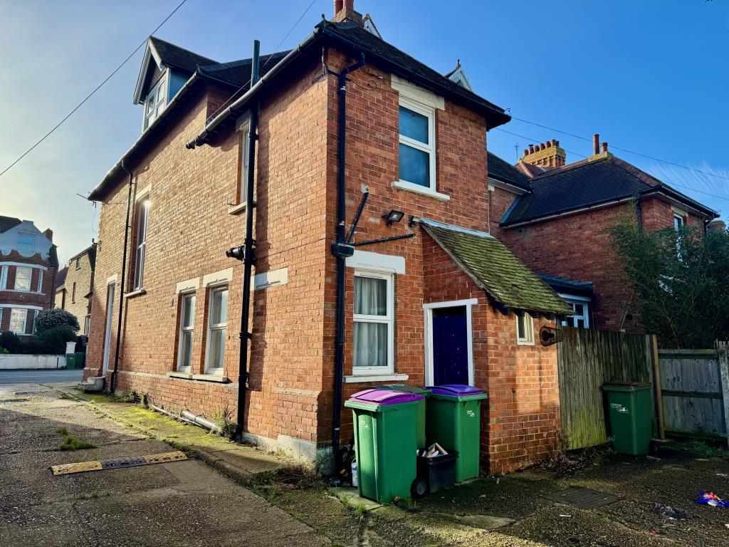 Rear of property
