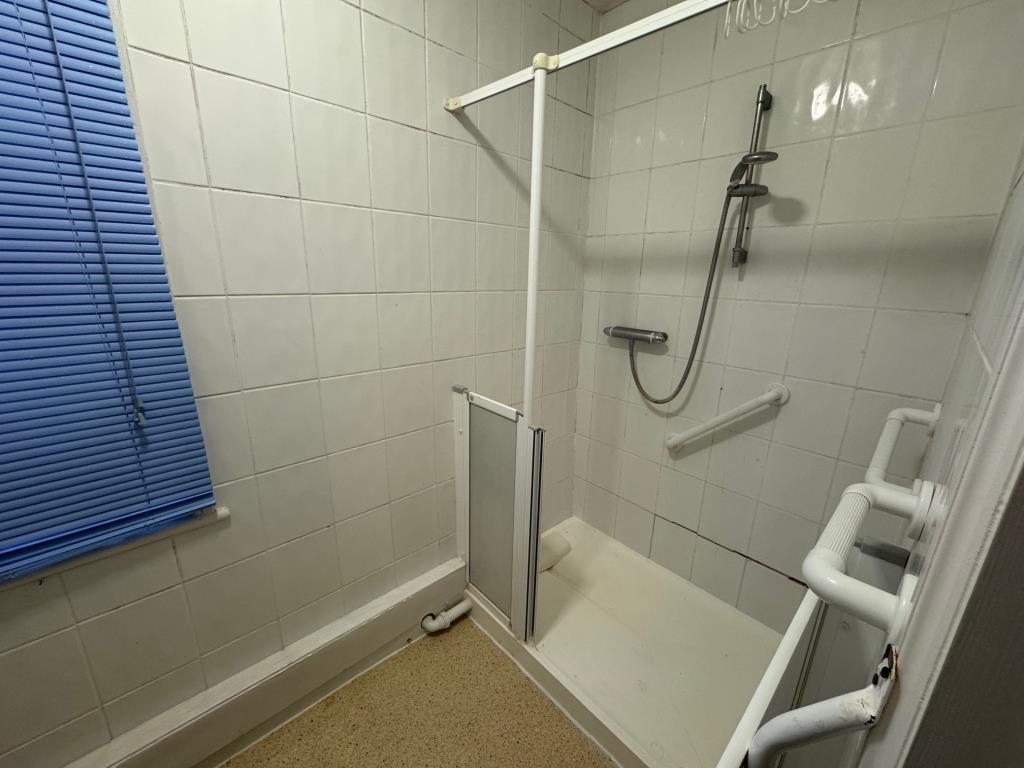 Ground floor flat shower room