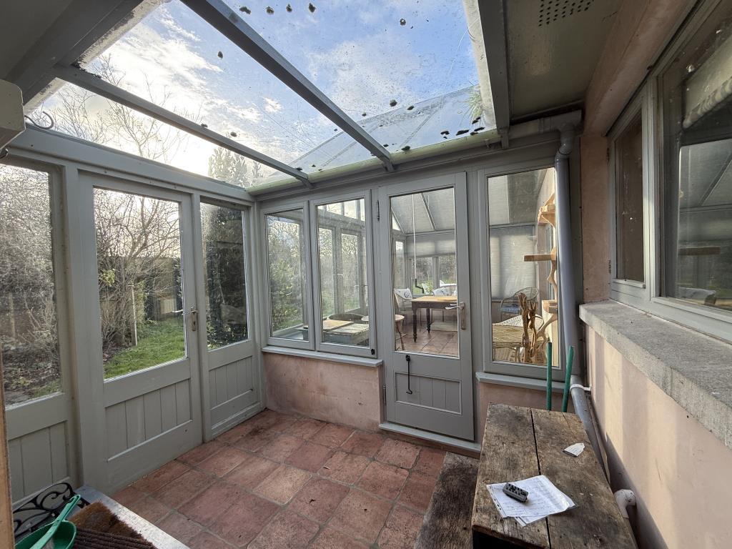 Rear entrance area