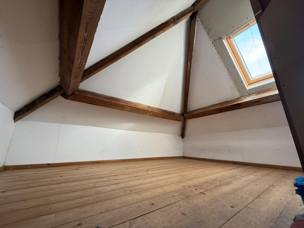 Part of the attic storage