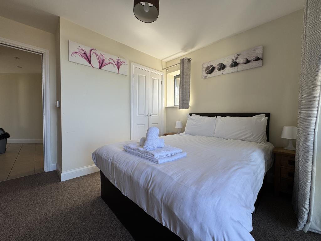 Primary bedroom with view
