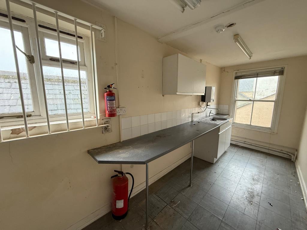 Second floor kitchen area