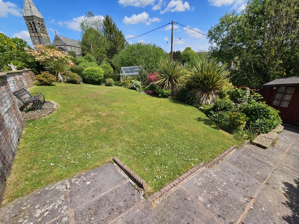 Rear garden
