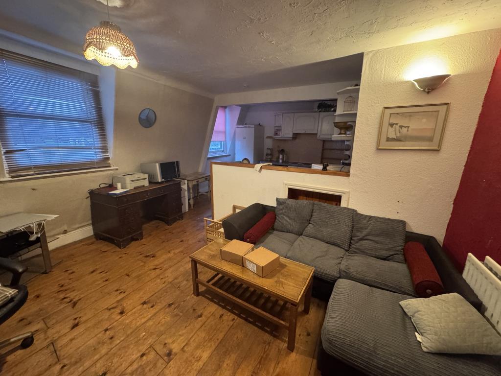 First floor flat living area