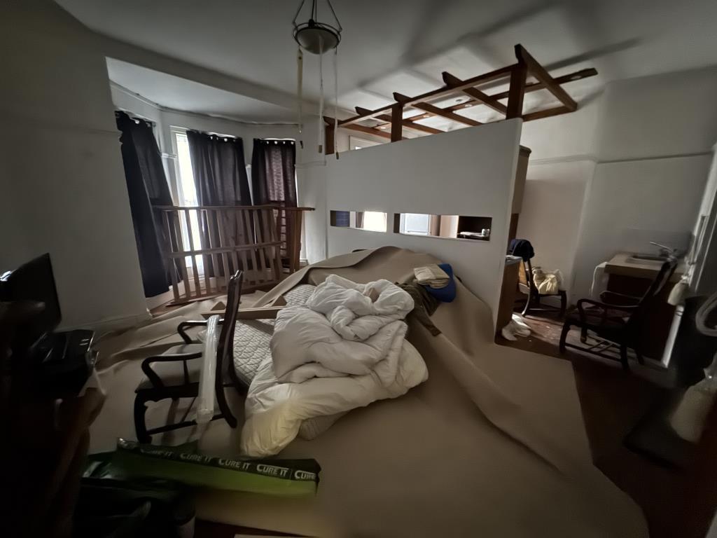 Ground floor flat living area