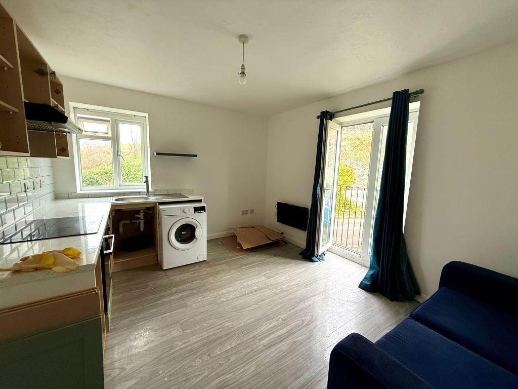 Kitchen and living area
