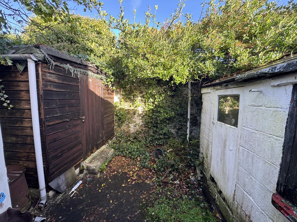 Rear courtyard