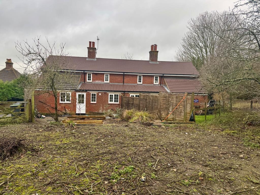 Rear of the two cottages