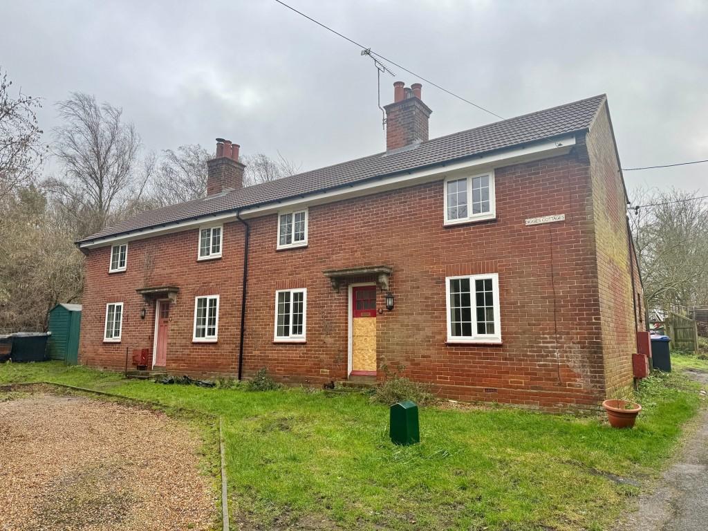 Front of the two cottages
