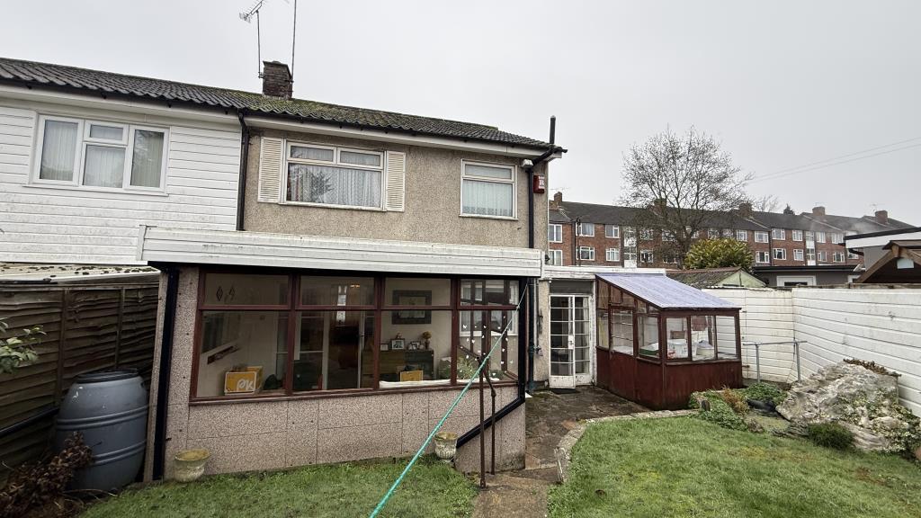 External image of rear of property from garden