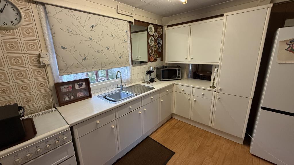 Internal image of kitchen from hallway