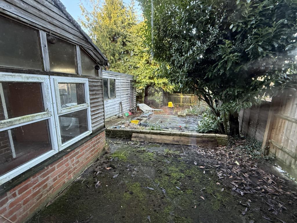 Rear Garden of Semi in need of Refurbishment