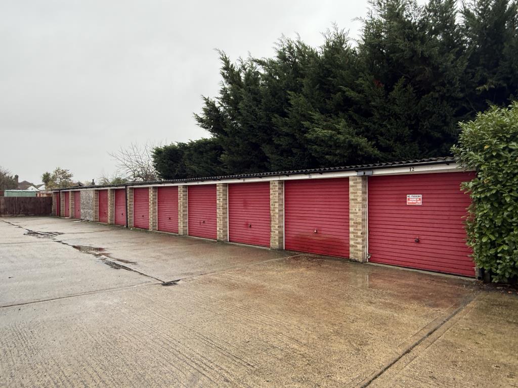 View of Twelve garages from entrance