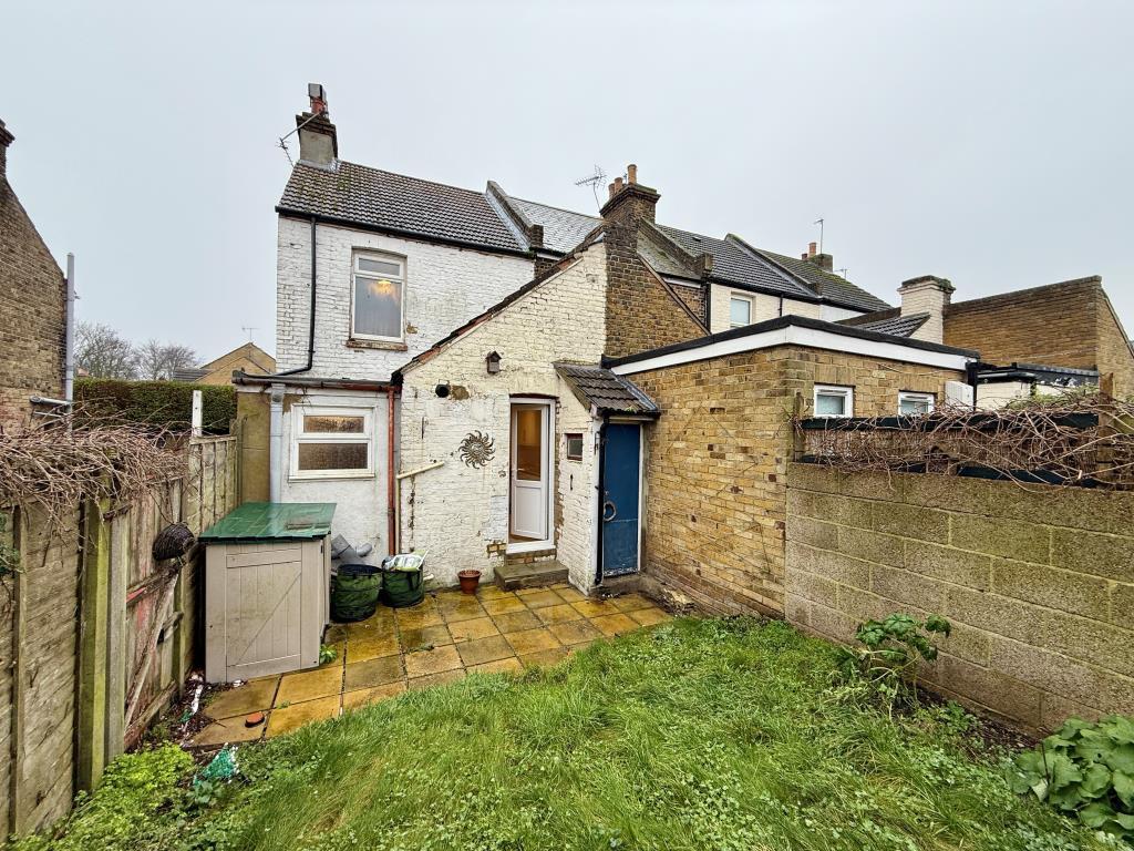 Rear of property