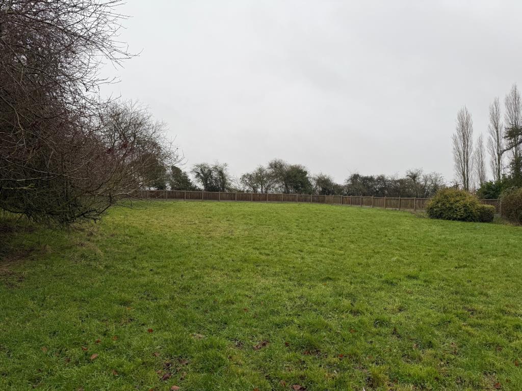 View of land from the front of the site
