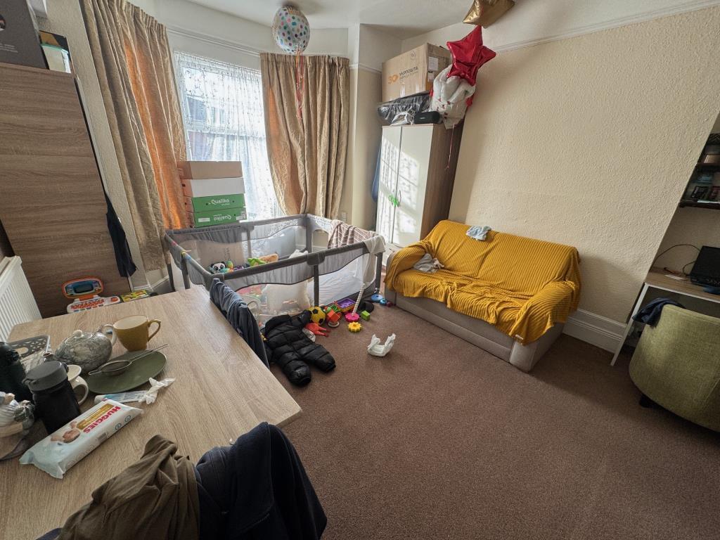 First floor flat living room