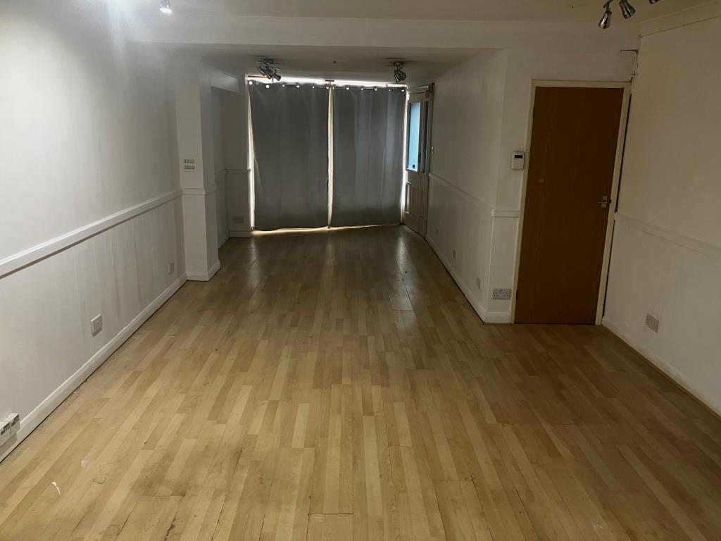 Internal view of ground floor commercial unit