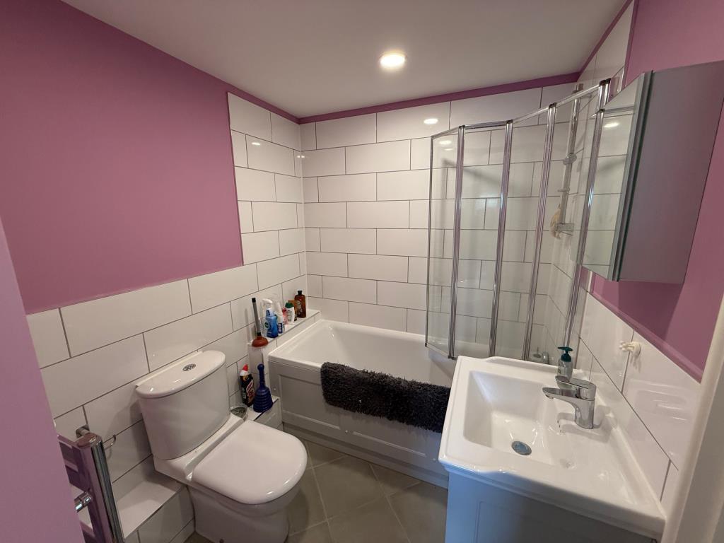 Bathroom with modern suite