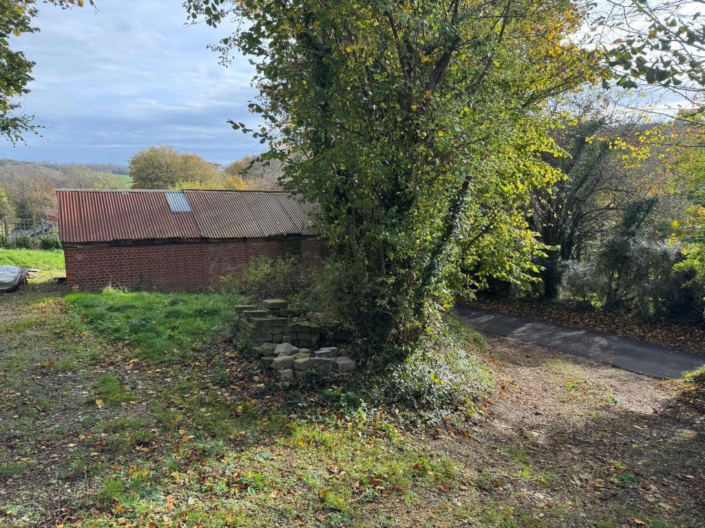 The Vehicular Access and Looking Down on the Barn
