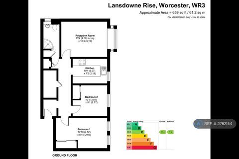 2 bedroom flat to rent, Lansdowne Rise, Worcester, WR3